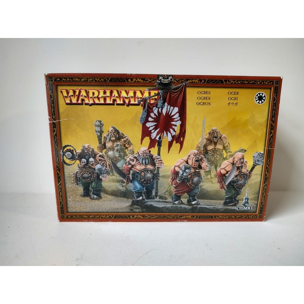 Warhammer miniatures Citadel‎ ogres kit
